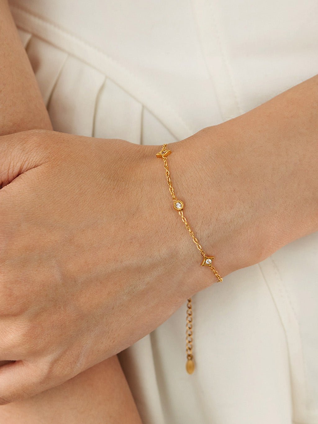 Stern Station Armband Gold - Dorose | Wasserresistent, kein Verfärben