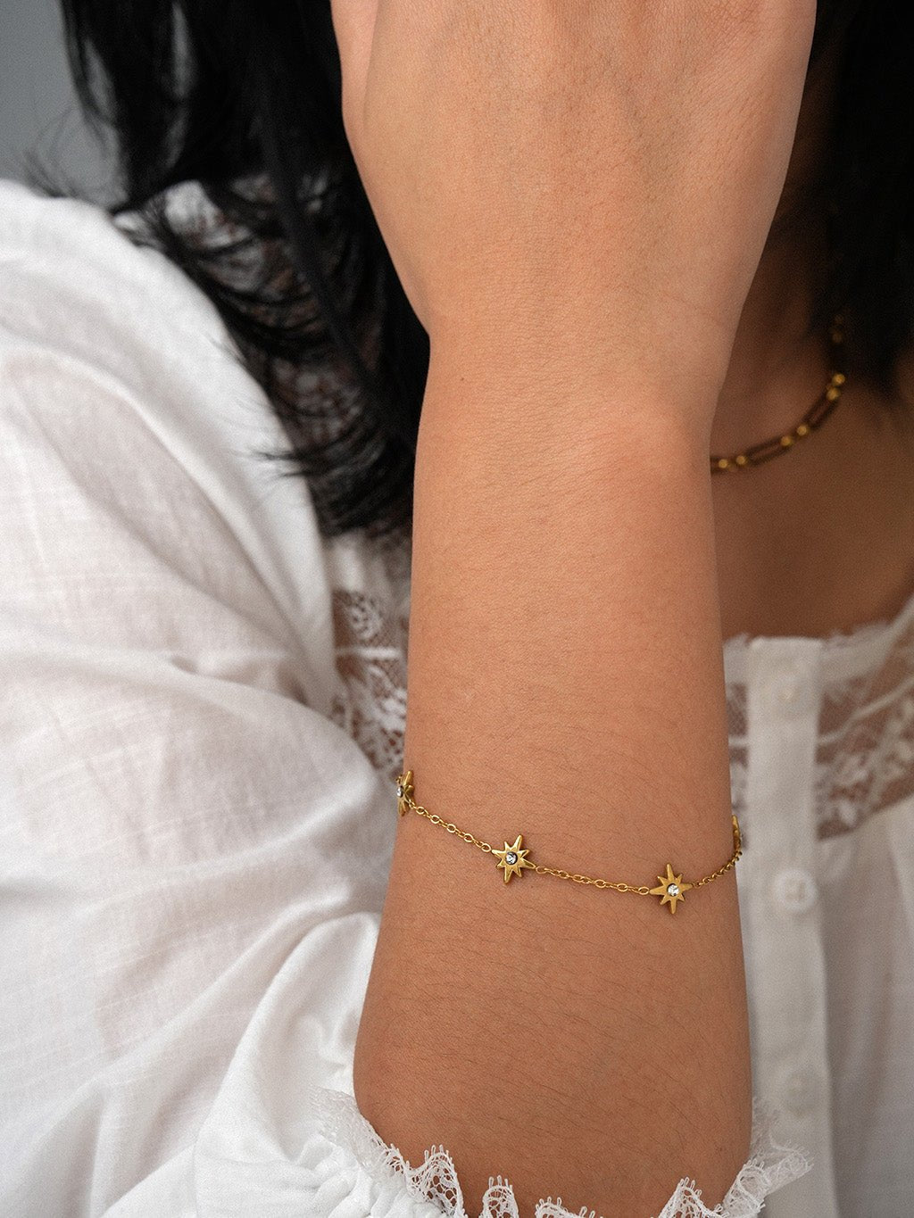 Sternen Armband Gold - Dorose | Wasserresistent, kein Verfärben