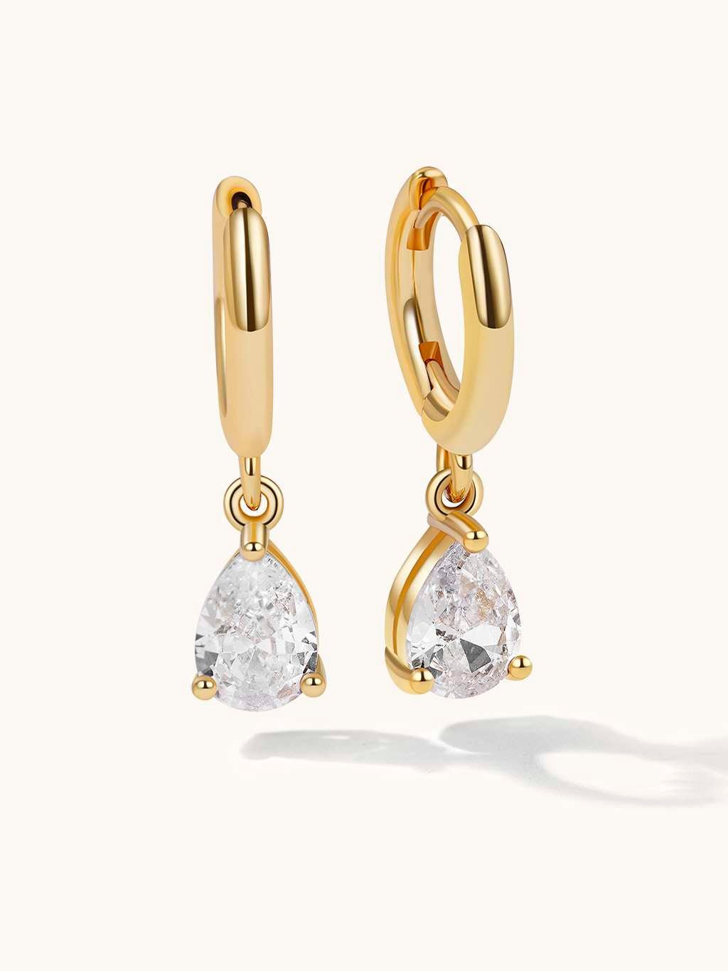 Teardrop Ohrringe Gold - Dorose | Wasserresistent, kein Verfärben