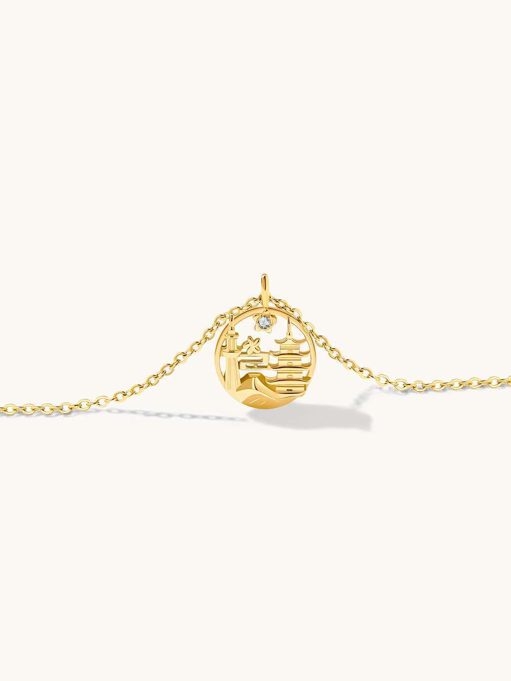 Tokio Halskette Gold - Dorose | Wasserfester Schmuck, 18K vergoldet
