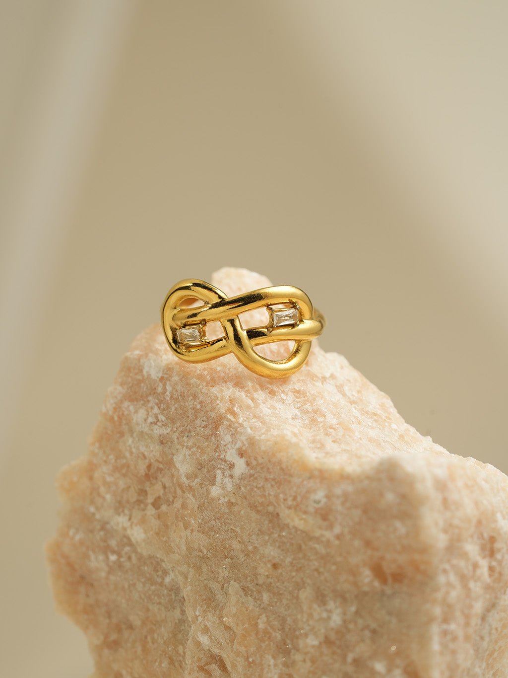 Unbound Glimmer Ring Gold - Dorose | Wasserresistent, kein Verfärben