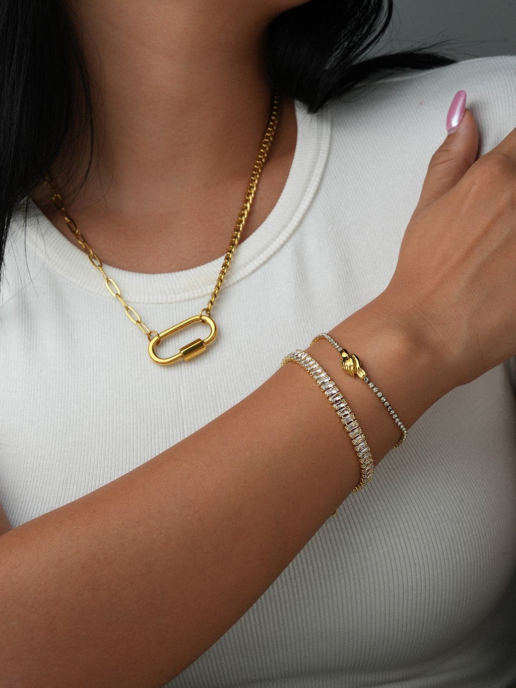 Verbundenheit Armband Gold - Dorose | Wasserresistent, kein Verfärben