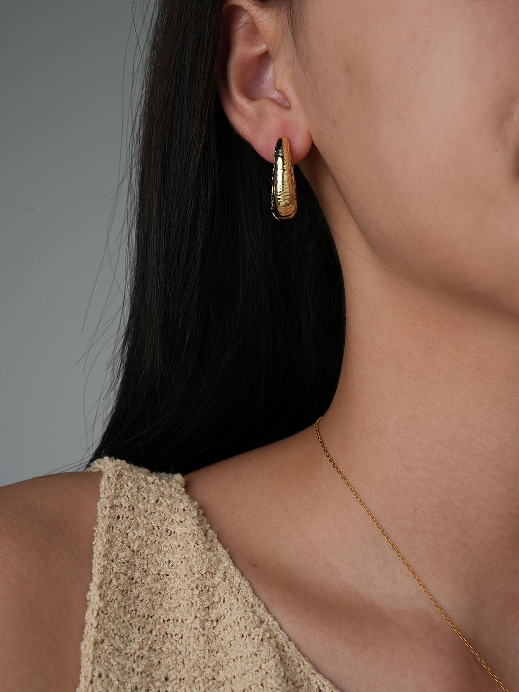 Vintage Statement Creolen Gold - Dorose | Wasserresistent, kein Verfärben