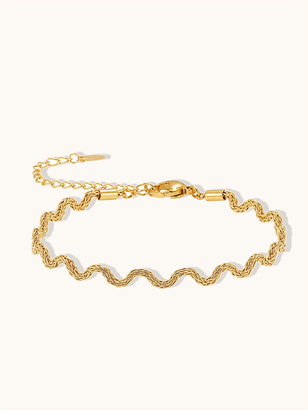 Wellenarmband Gold - Dorose | Wasserresistent, kein Verfärben