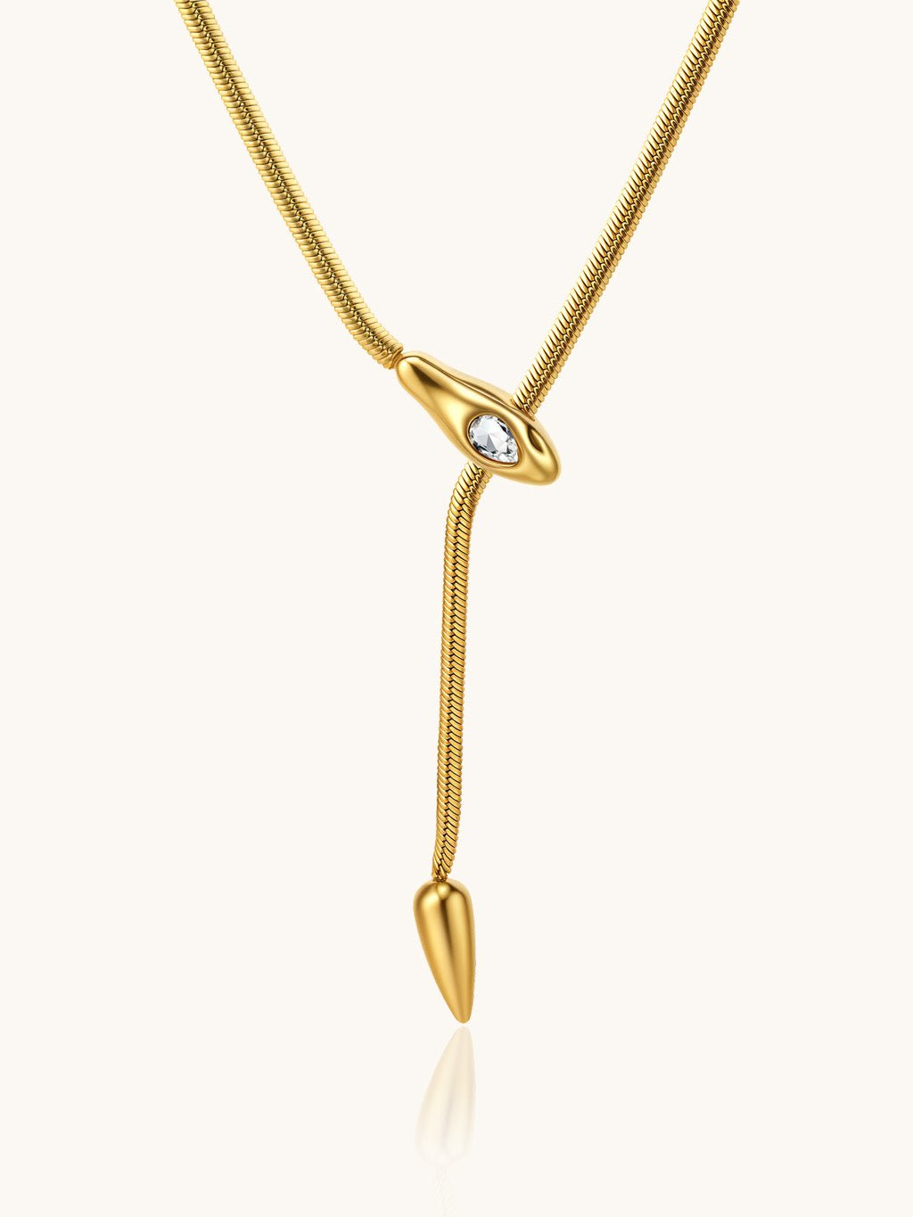 Y - Schlangen Halskette - Dorose | Wasserresistent, kein Verfärben